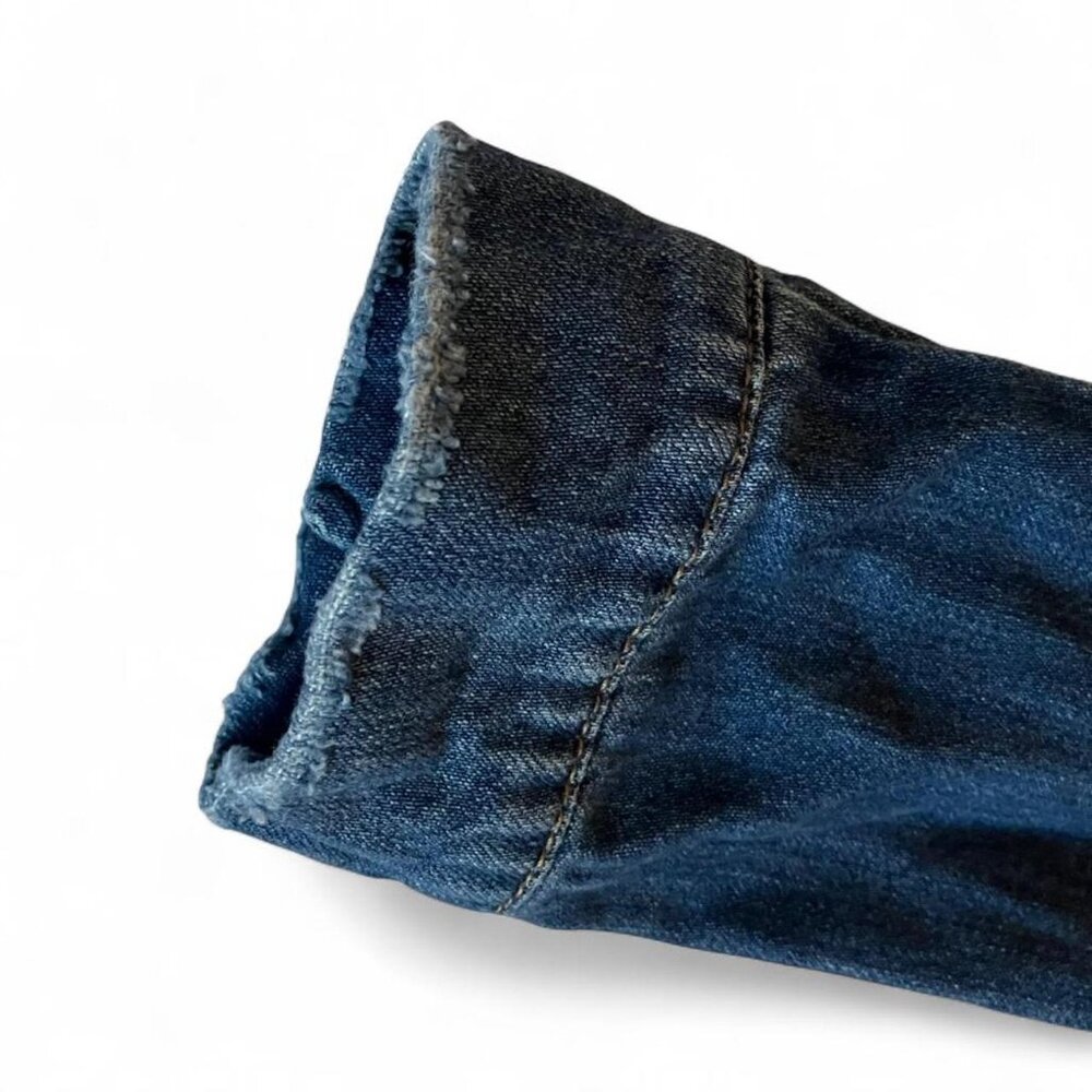 Paige Blue Denim Jacket - Picture 5 of 8